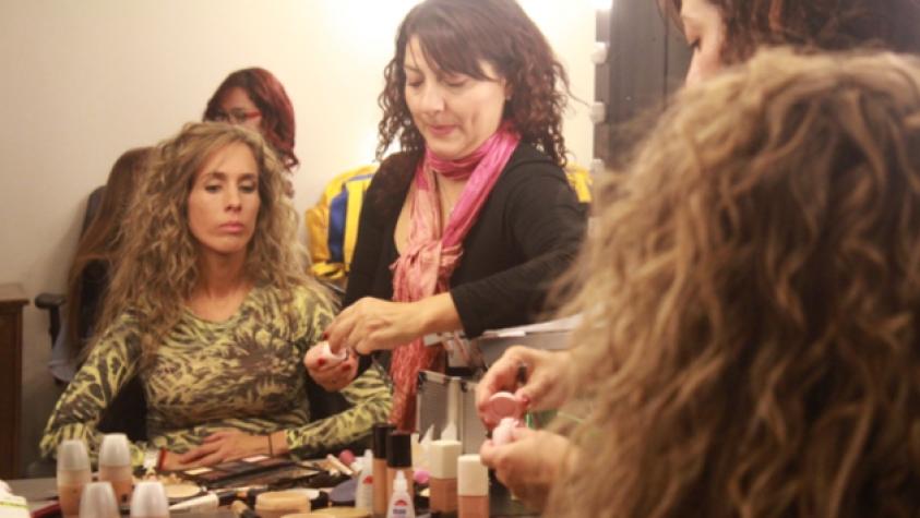 Así se preparán antes de entrar a "Alfombra Roja"