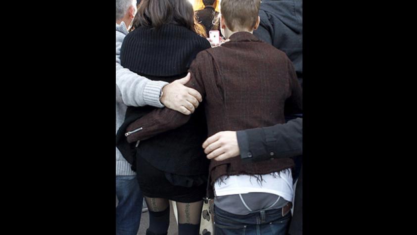 Justin Bieber mostró sus atributos en París