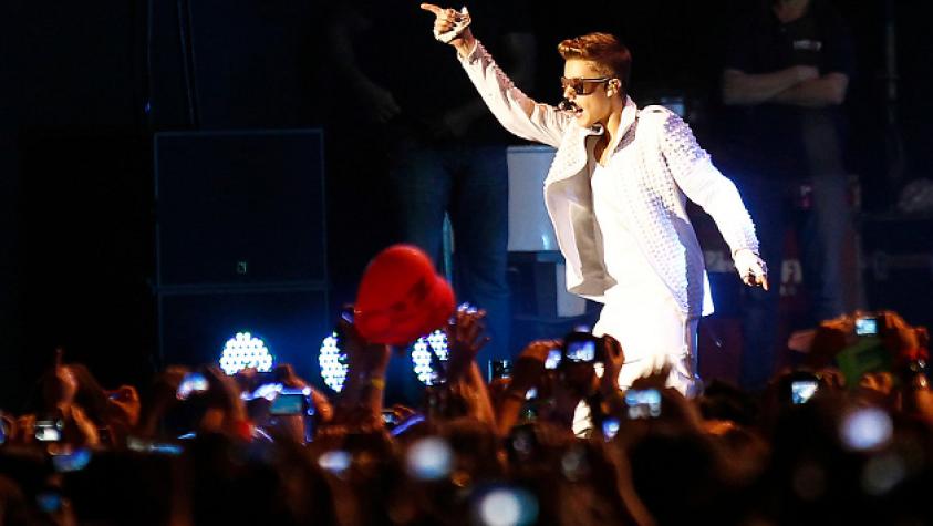 Justin Bieber dejó hasta la camisa en el Nacional