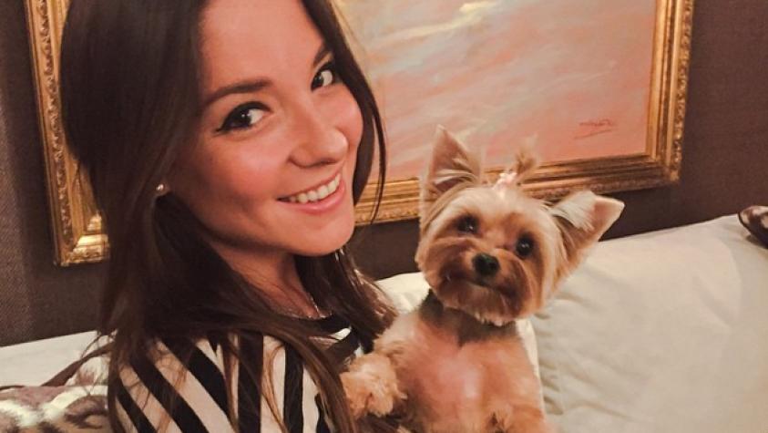 Hernancito Calderón vistió a su perrita Martina como un reggaetonero