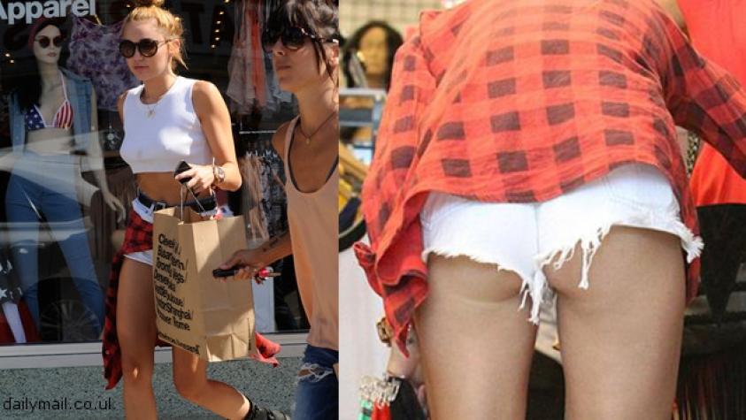Miley Cyrus mostró lo que le faltaba por mostrar