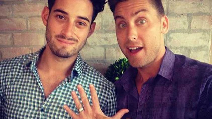 Ex ‘Nsync publicó que se casará con su novio