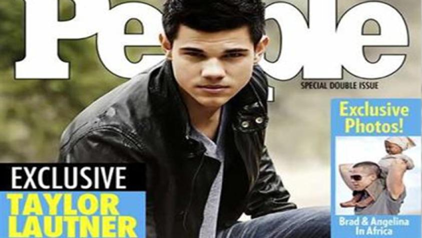 Taylor Lautner, víctima de una falsa portada donde confirmaba su homosexualidad