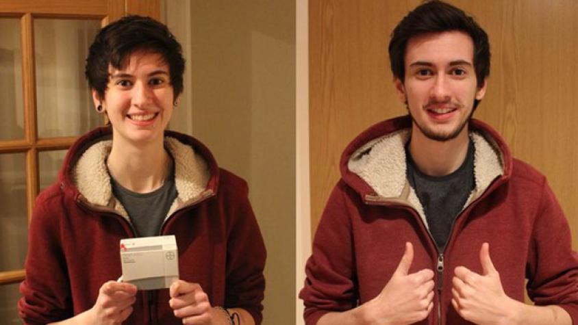 Joven transgénero documentó su cambio con una selfie diaria por tres años