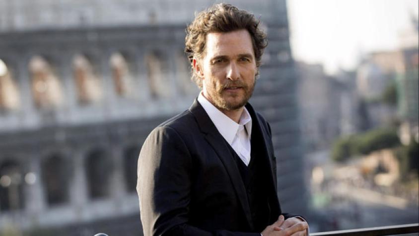 El nuevo y poco sexy look de Matthew McConaughey