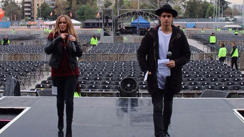 Augusto Schuster teloneó a Katy Perry junto a su hermana