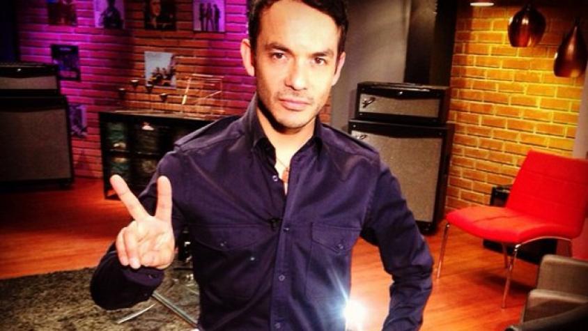 Álvaro López se juntó con su ex a ver el partido de Chile