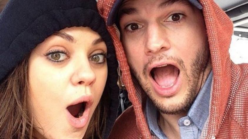 Sorprenden a Mila Kunis desatada en recital de Madonna