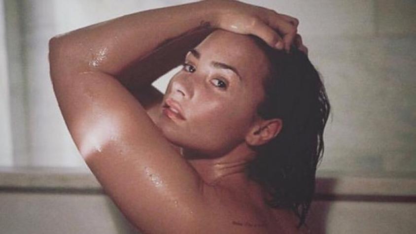 Demi Lovato y la verdad sobre su desnudo: “Quiero inspirar a otras mujeres”