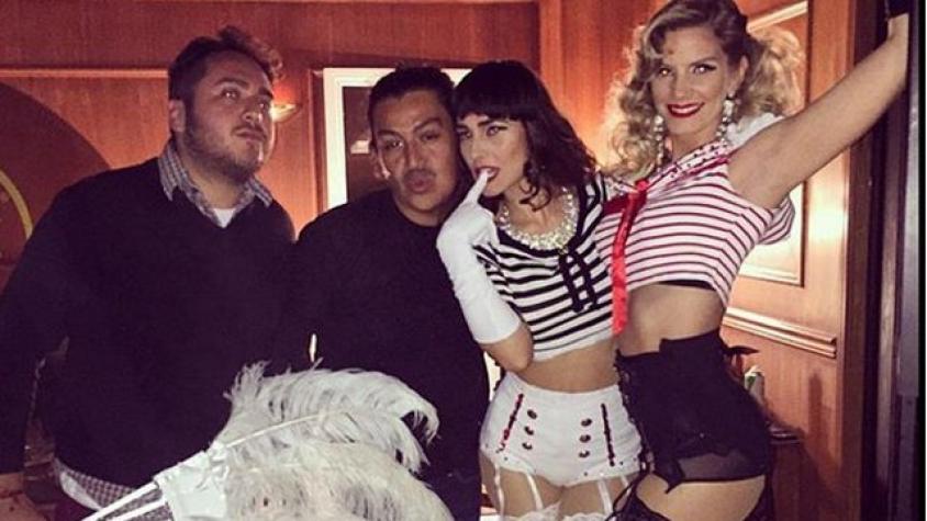 Así fue el baile hot de Javiera Acevedo y Javiera Díaz de Valdés en el Passapoga 