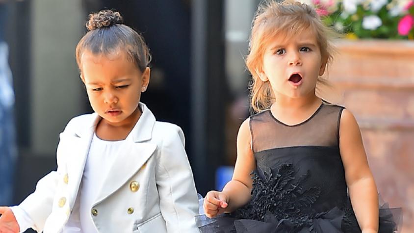 North West y Penelope Disick ya están listas para Halloween
