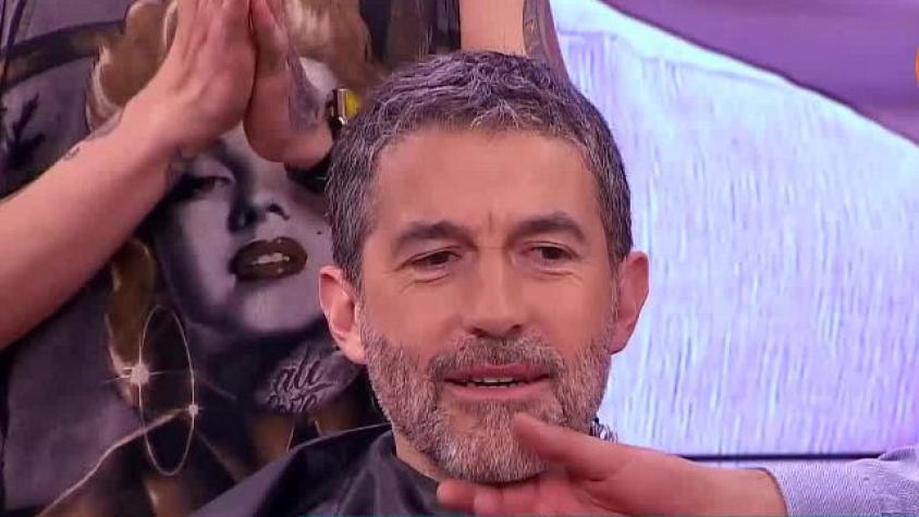 Polo Ramírez pagó apuesta y se afeitó la barba en vivo