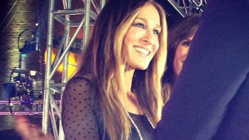 Estos famosos consiguieron una selfie con Sarah Jessica Parker en evento privado