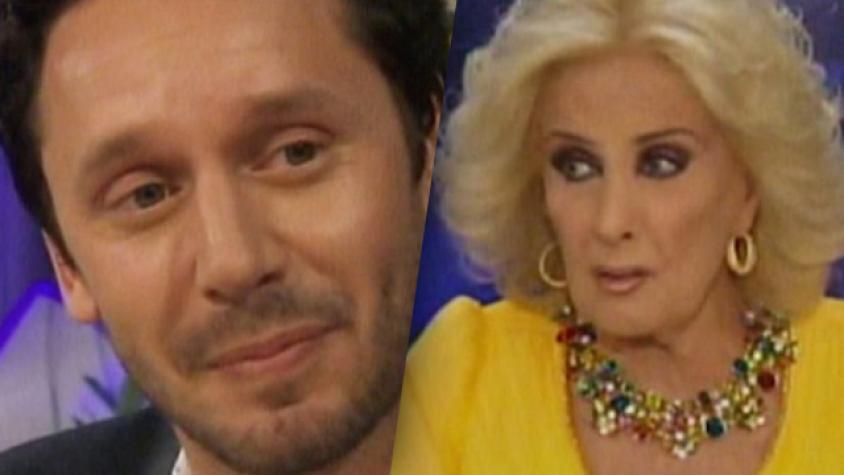 Benjamín Vicuña no se escapó de las preguntas al hueso de Mirtha Legrand 