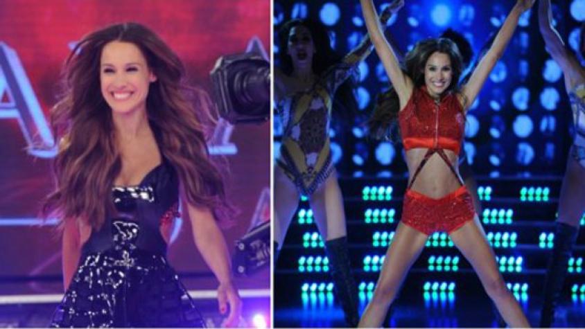 “Pampita” reapareció en la TV argentina bailando con sensual vestuario