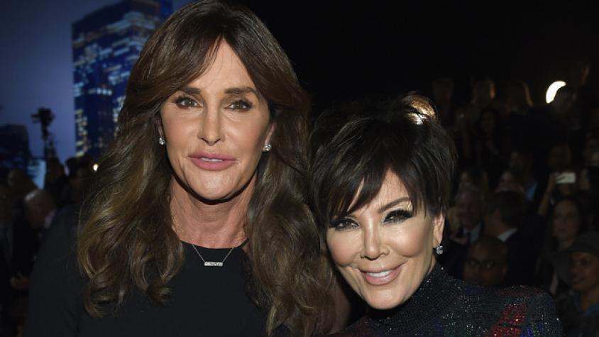 Caitlyn y Kris Jenner fueron juntas al Victoria´s Secret Fashion Show