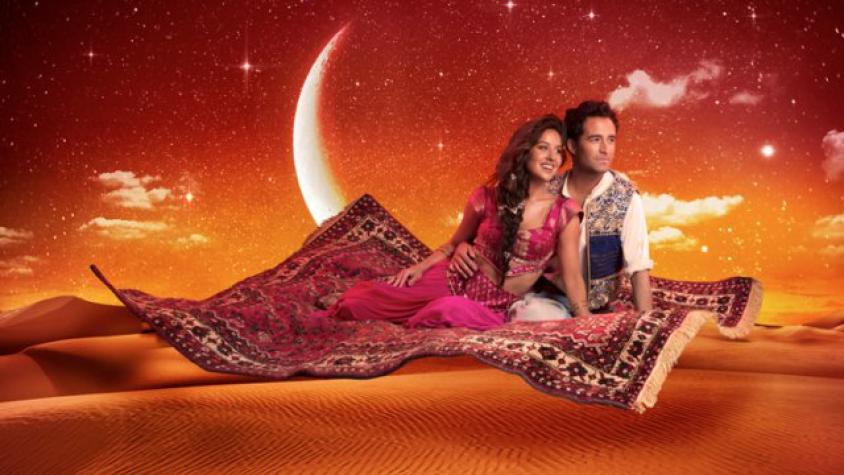 Mira a Denise Rosenthal y Nicolás Poblete como la princesa Jazz y Aladino