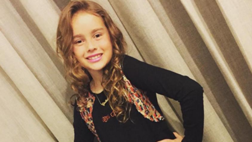 La pequeña Giulia Inostroza tiene su propia Pyme