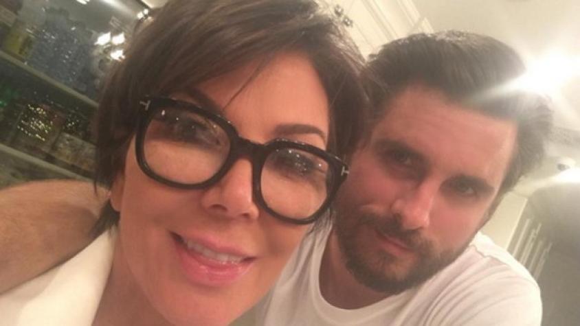 Kris Jenner llena de elogios a Scott Disick en público