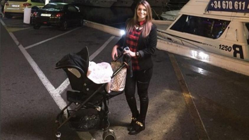 Faloon Larraguibel muestra el estilo de su pequeña Luciana