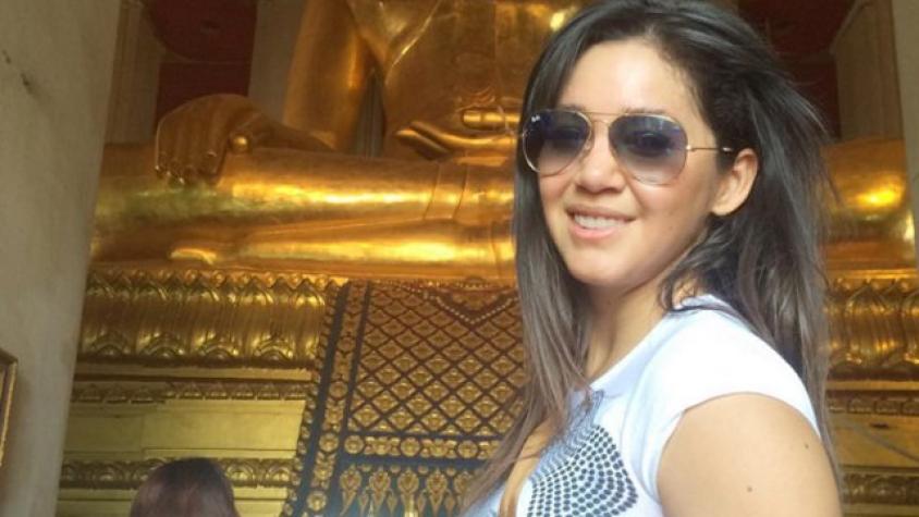 Mariuxi Domínguez mostró su bronceado y algo más