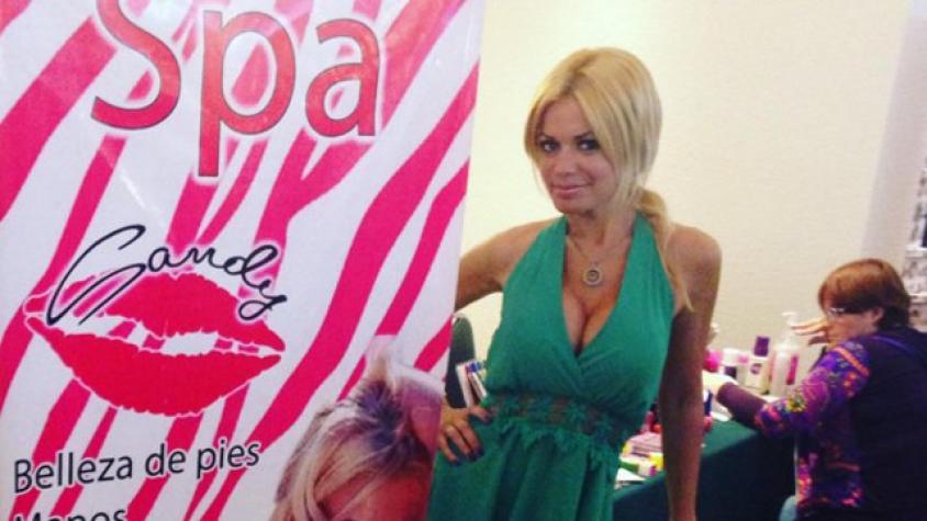 Sandy Boquita les hizo las manos y los pies a sus amigas faranduleras