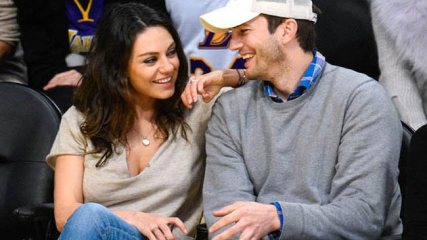 Testigos aseguran que Ashton Kutcher le es infiel a Mila Kunis 
