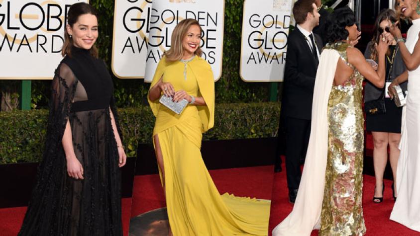 Estas fueron las tendencias que se vieron en los Golden Globe Awards 2016