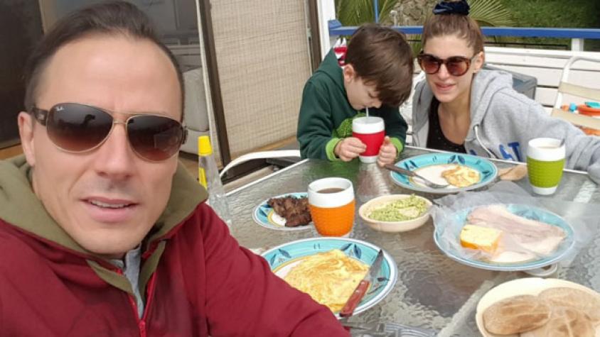 La tierna relación de Gonzalo Egas y el hijo de Wilma González