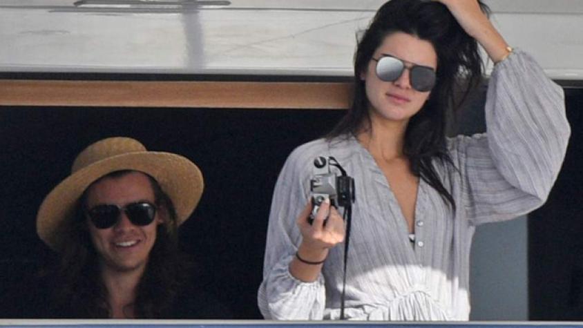 ¡Captan a Kendall Jenner y Harry Styles besándose!
