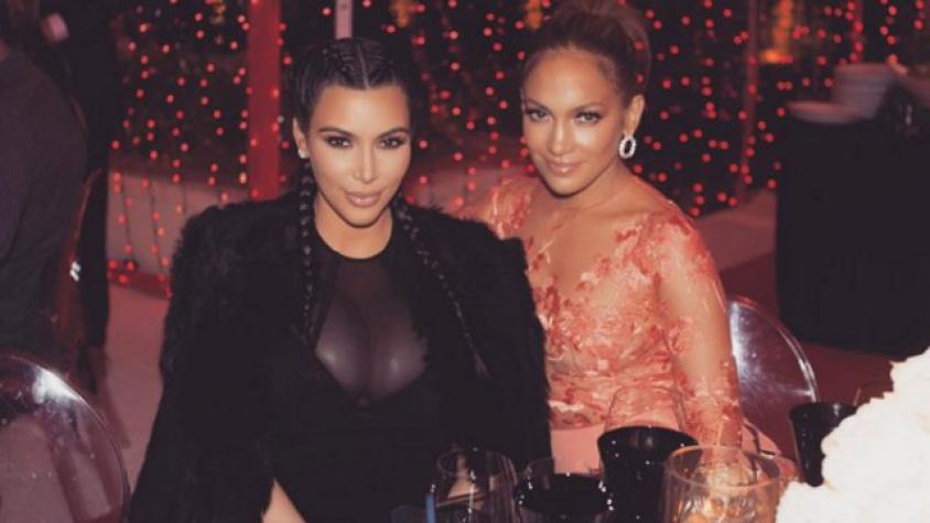 ¿Decepcionó? Kim Kardashian pasó año nuevo con polerón