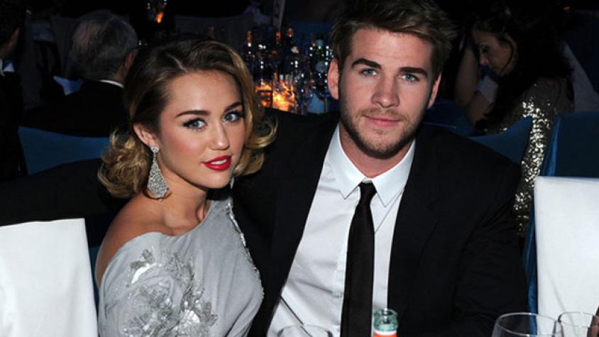 Confirman compromiso de Miley Cyrus y Liam Hemsworth