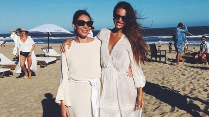 Gigantografías publicitarias de la “China” interrumpen descanso de “Pampita”