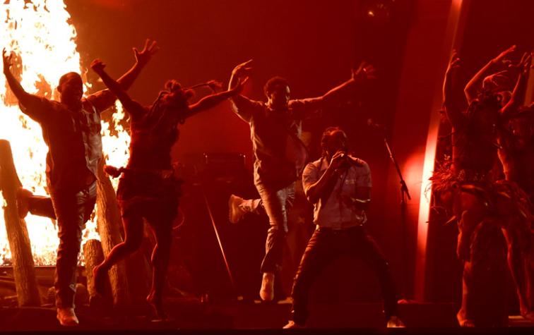 La encendida presentación de Kendrick Lamar en los Grammy 