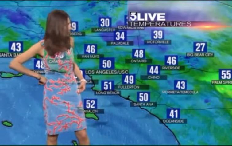 Lectora del tiempo protagoniza insólito chascarro en EE.UU.