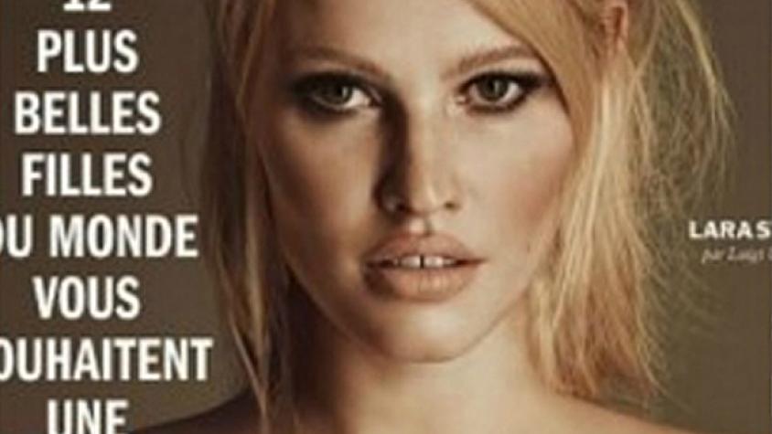 Supermodelos se quitaron el sostén para beneficencia contra el cáncer 