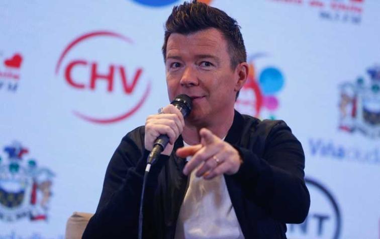 La fuerte impresión de Rick Astley sobre la gala de Viña