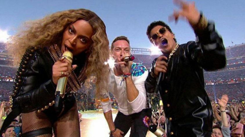 Coldplay, Bruno Mars y Beyonce brindaron un espectacular show de medio tiempo