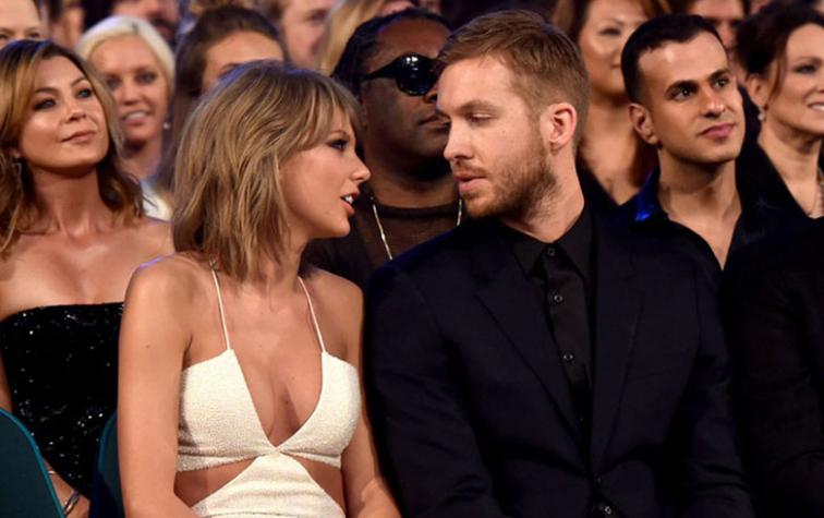 Revelan foto del momento exacto en el que Taylor Swift conoció a Calvin Harris