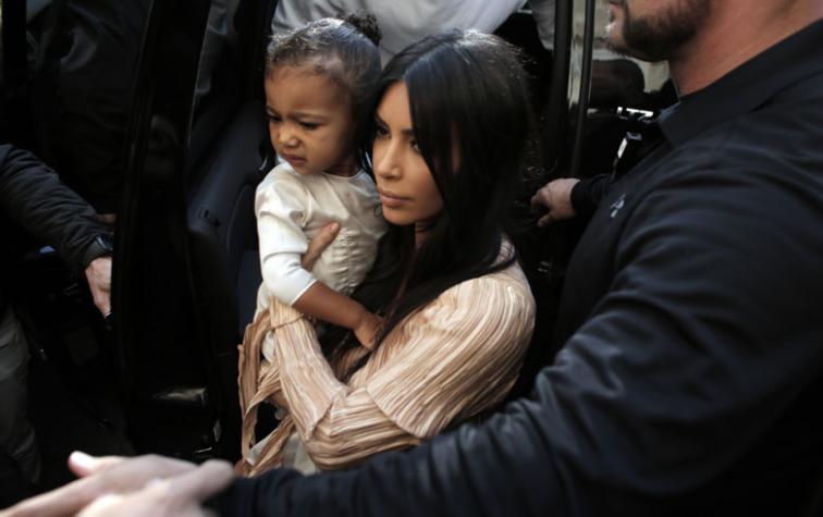 Kim Kardashian sube tierno video de North West