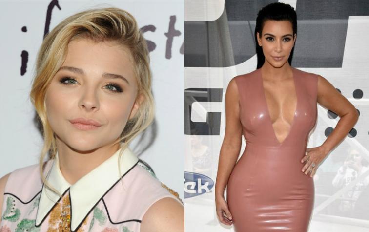 Chloë Grace Moretz se lanza contra Kim Kardashian por sus fotos desnuda