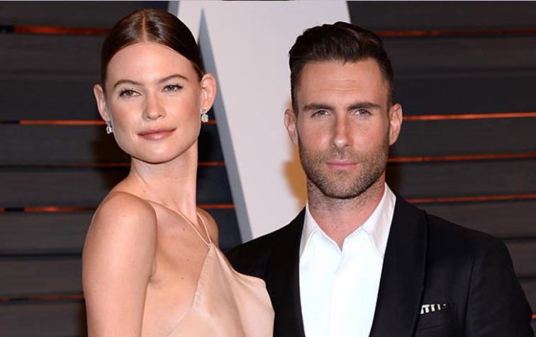 Revelan el sexo del bebé de Adam Levine y Behati Prinsloo