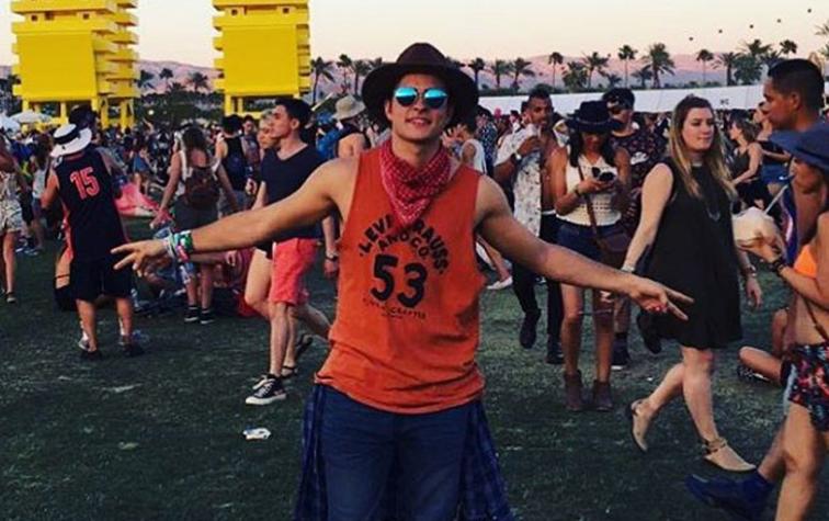 El look de los famosos chilenos en Coachella