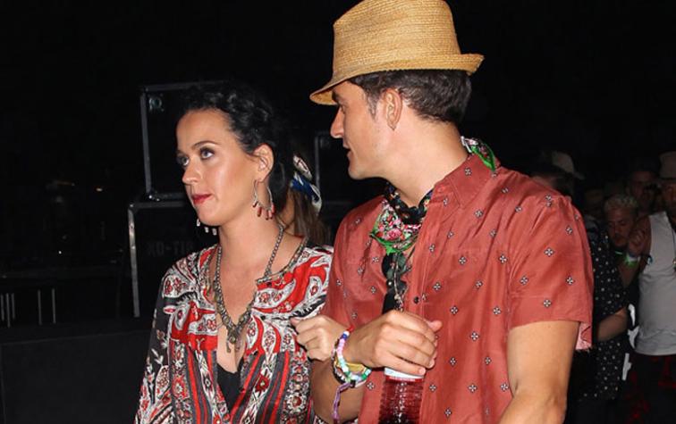 El cariñoso fin de semana de Katy Perry y Orlando Bloom en Coachella