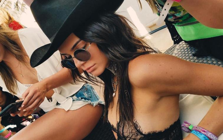 Kendall Jenner presentó nuevo novio en Coachella