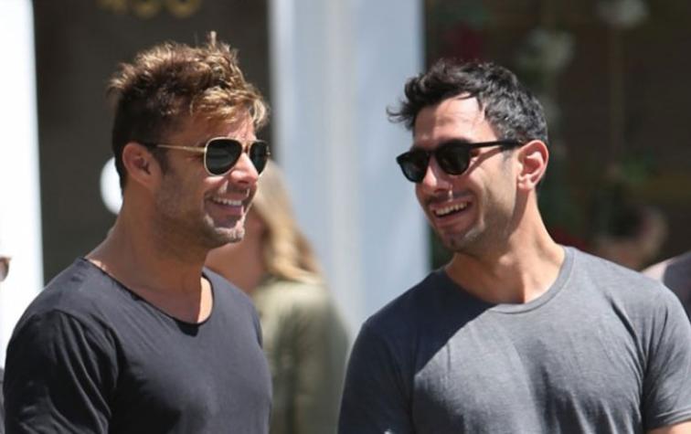 Ricky Martin presentó públicamente a su nuevo novio