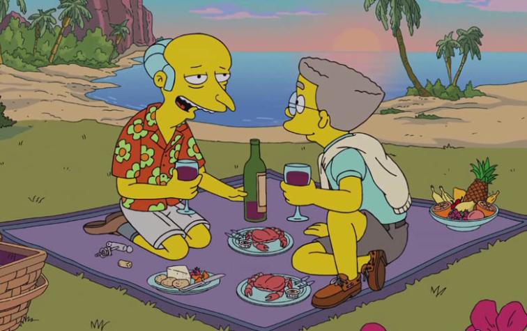 Smithers salió oficialmente del clóset