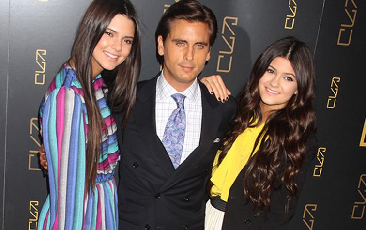 Scott Disick se fue de fiesta con Kendall y Kylie Jenner en Coachella