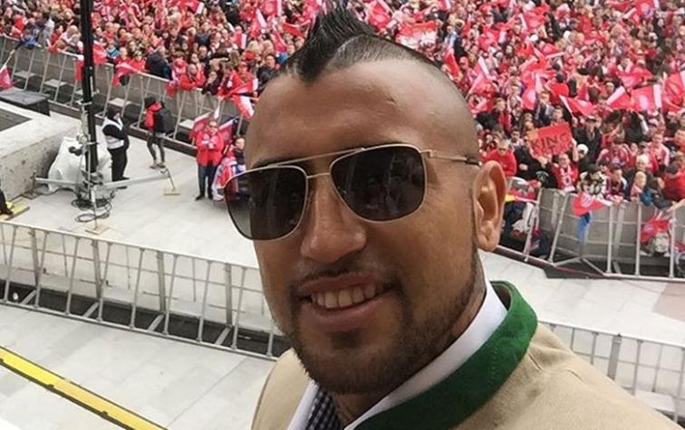 Arturo Vidal se hizo nuevo tatuaje en honor a “La Roja”