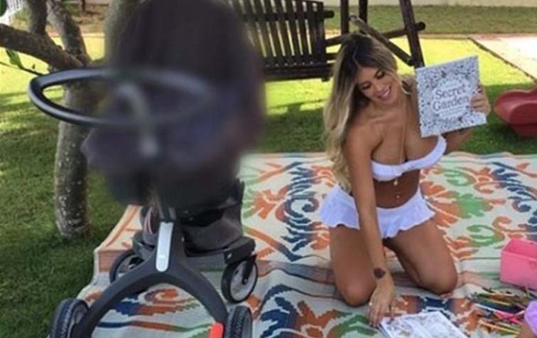 Cote López se refiere a los dolores post embarazo 